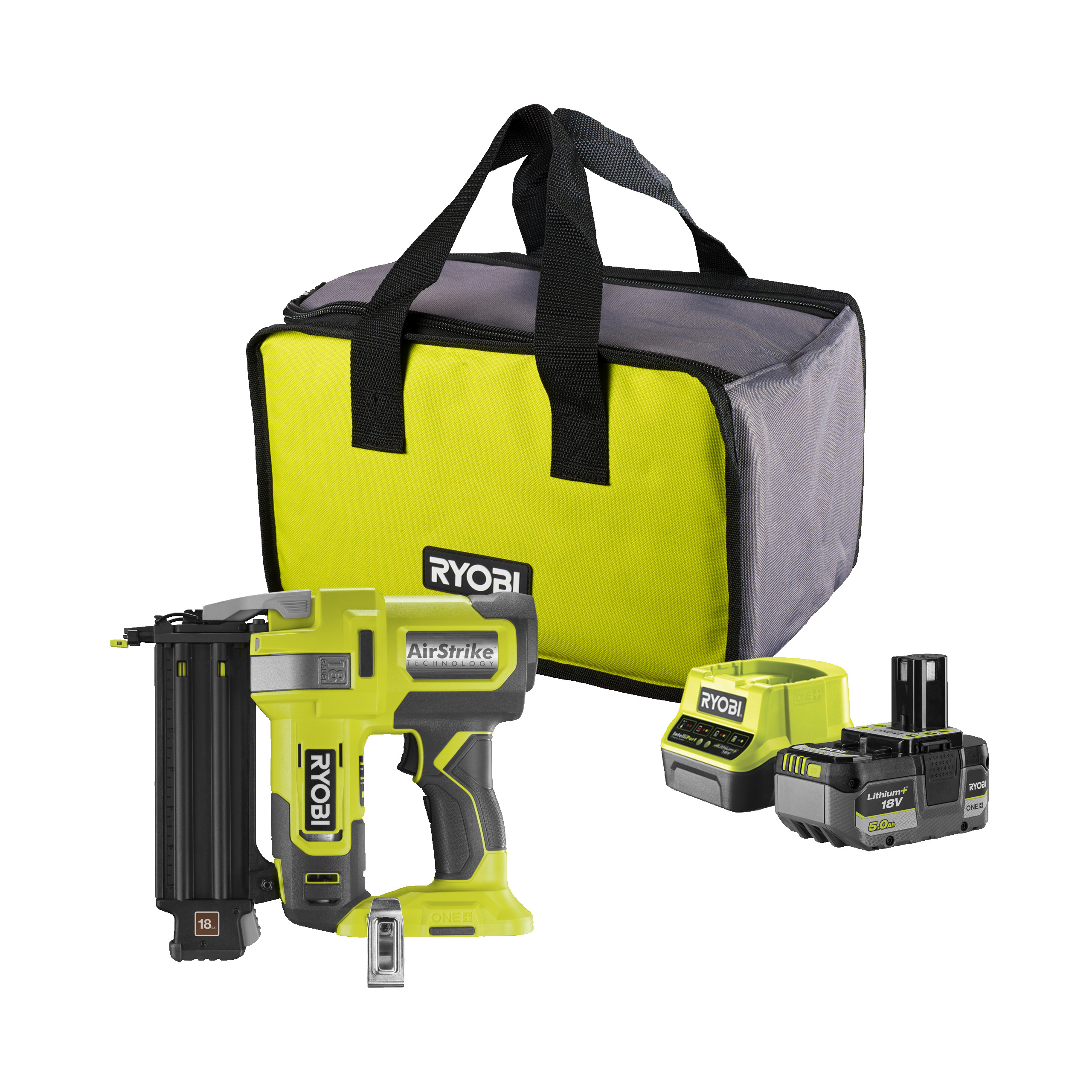 18V ONE+™ Cordless 18 Gauge Nailer Starter Kit (1 x 5.0Ah)_hero_3
