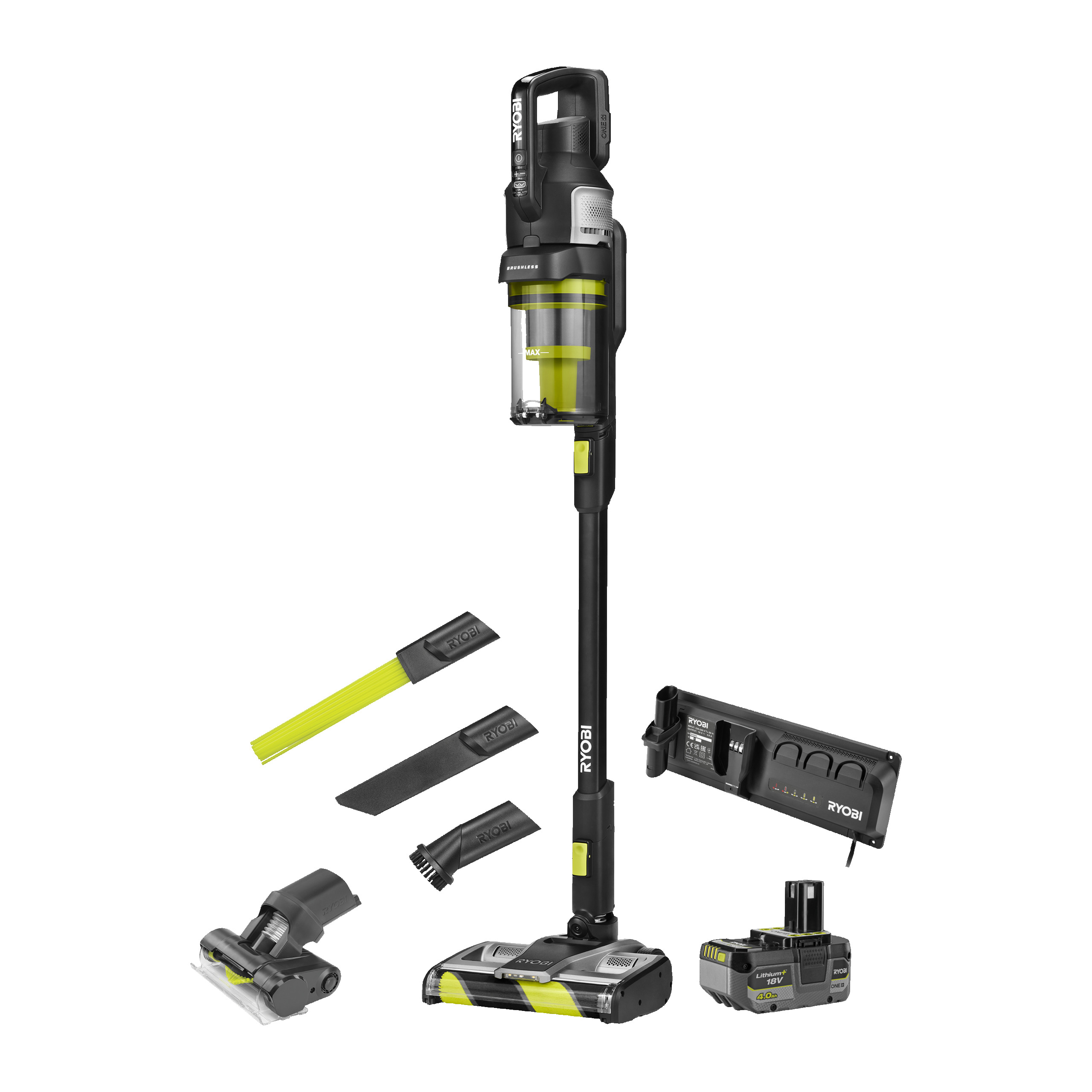 18V ONE+™ Cordless Brushless Anti Tangle Stick Vacuum Starter Kit