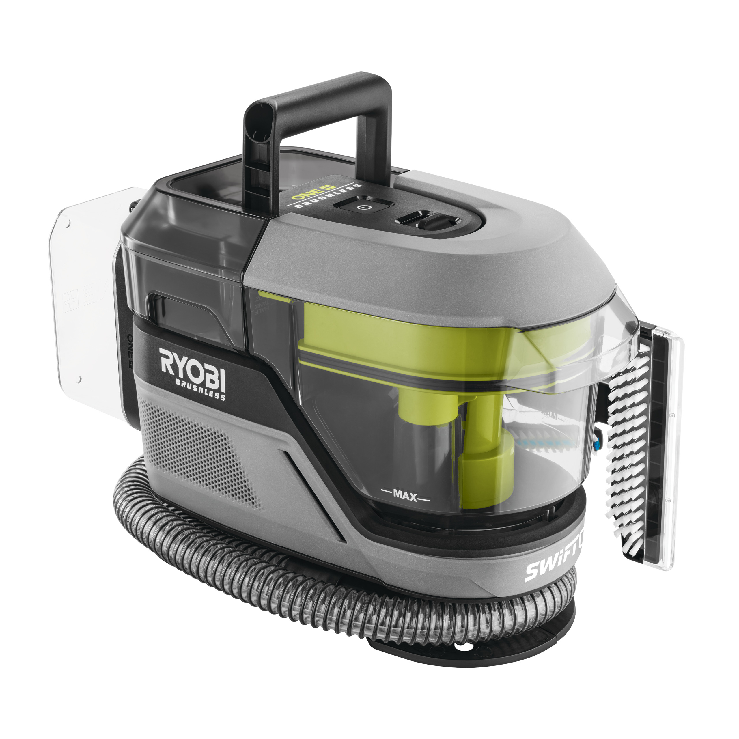 RYOBI 18 V ONE+ Brushless Akku-Textilreiniger Pro, 820 l/min Luftstrom, ohne Akku und Ladegerät_hero_15