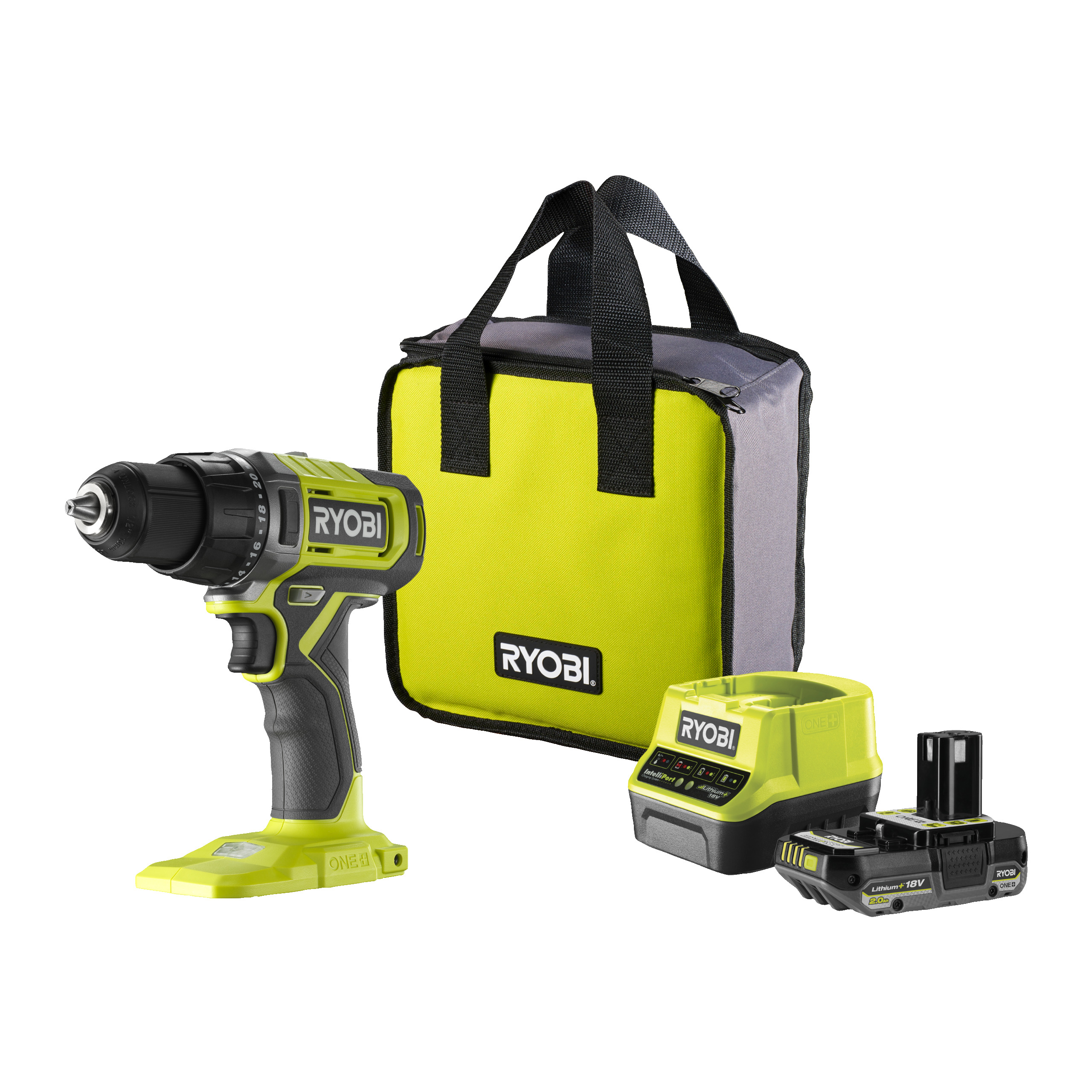 ONE+™ 18V Accu Boormachine (incl. 1x 2,0 Ah accu & lader)_hero_8