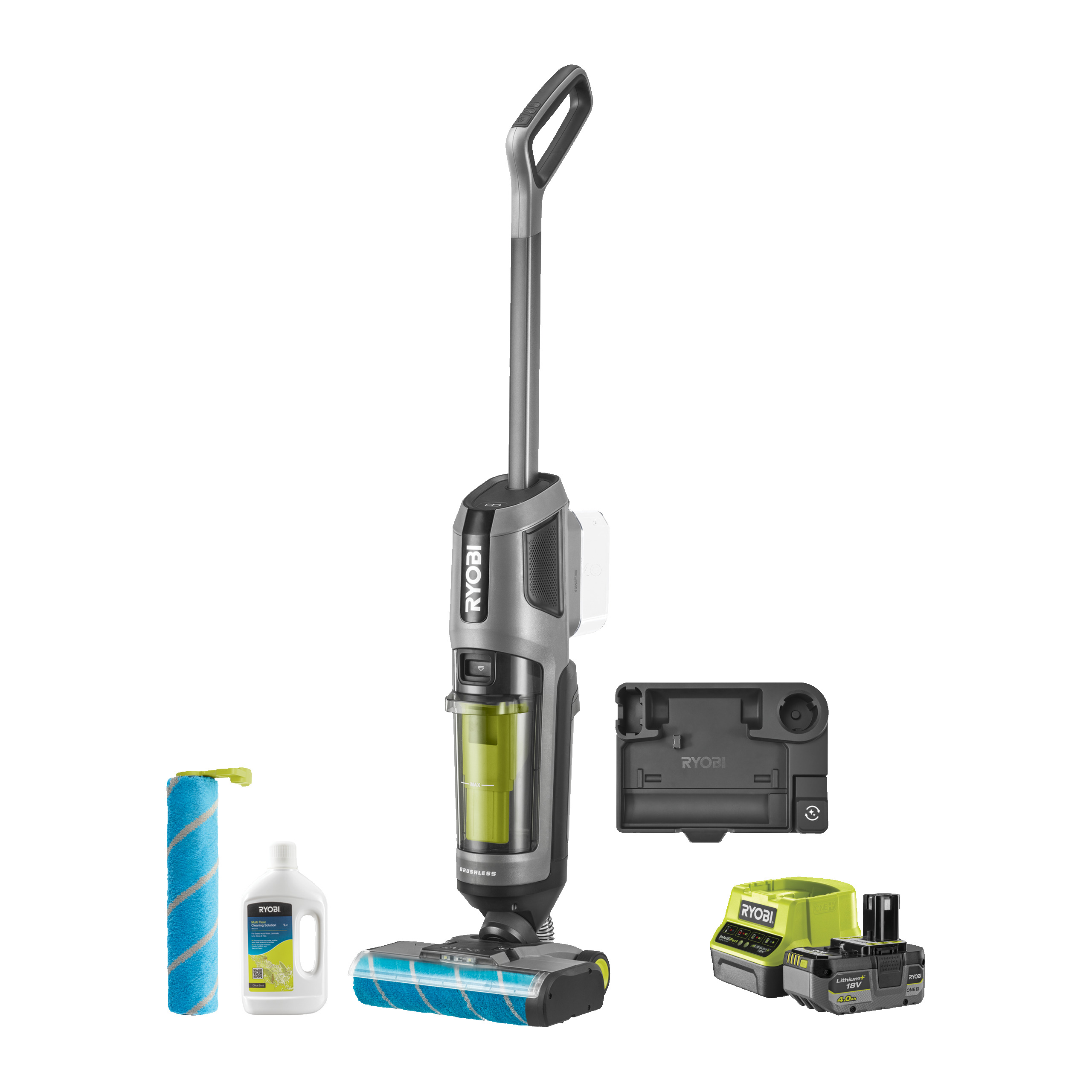 18V ONE+™ Cordless Brushless Hard Floor Cleaner Starter Kit (1 x 4.0Ah)_hero_9