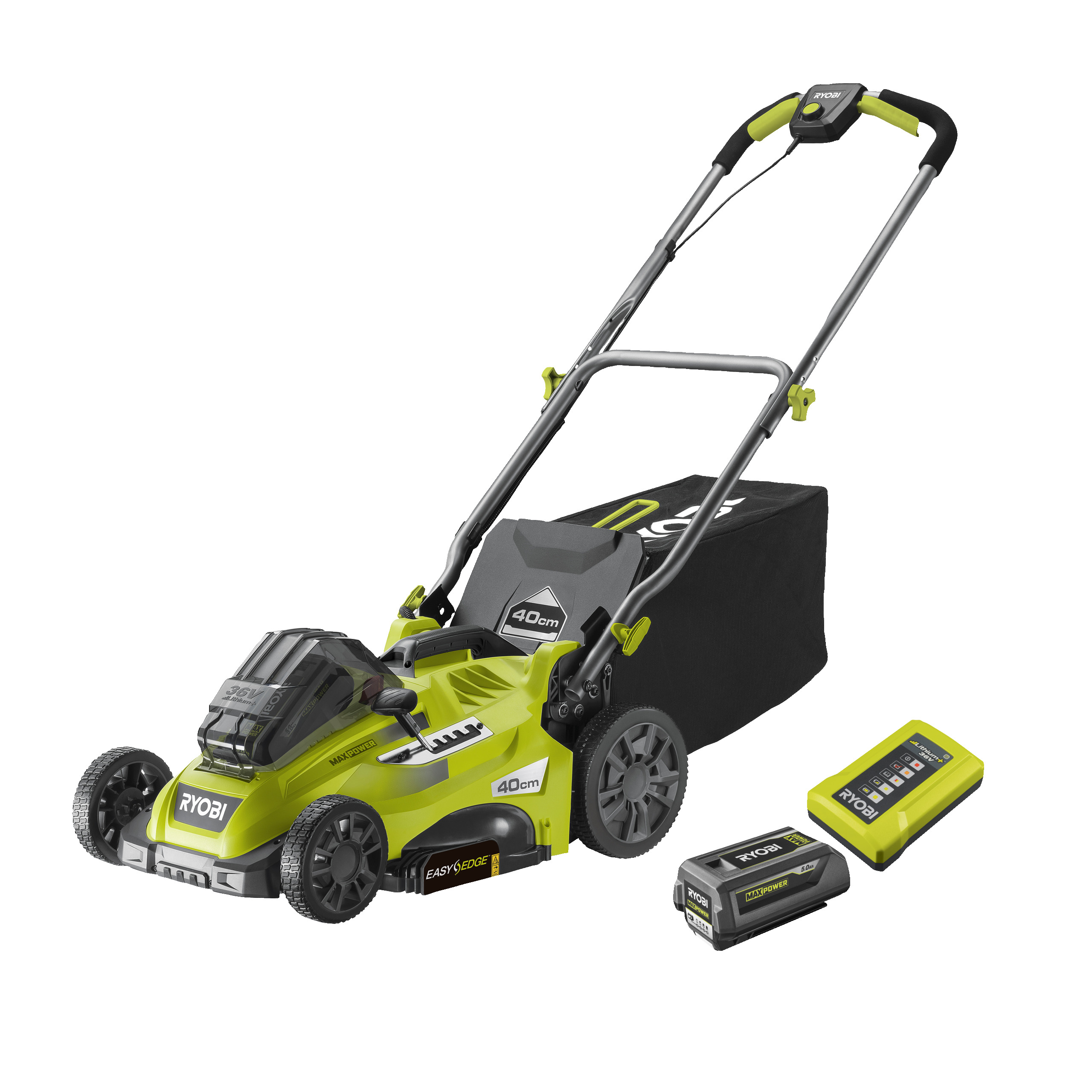 Kosiarka 40cm bezprzewodowa 36V MAX POWER w zestawie z akumulatorem 5.0Ah_hero_9