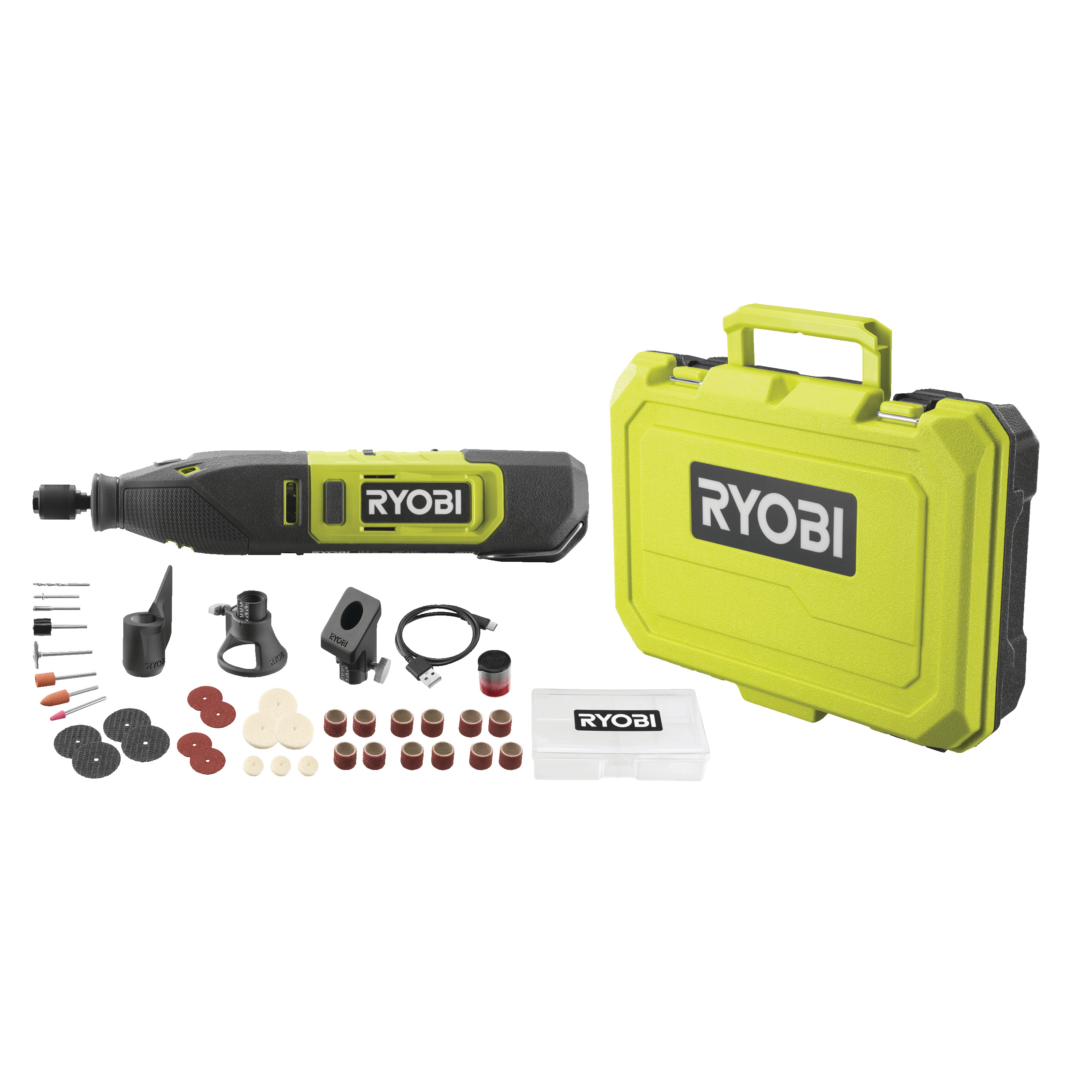 Ryobi 12V Cordless Rotary Tool Kit
