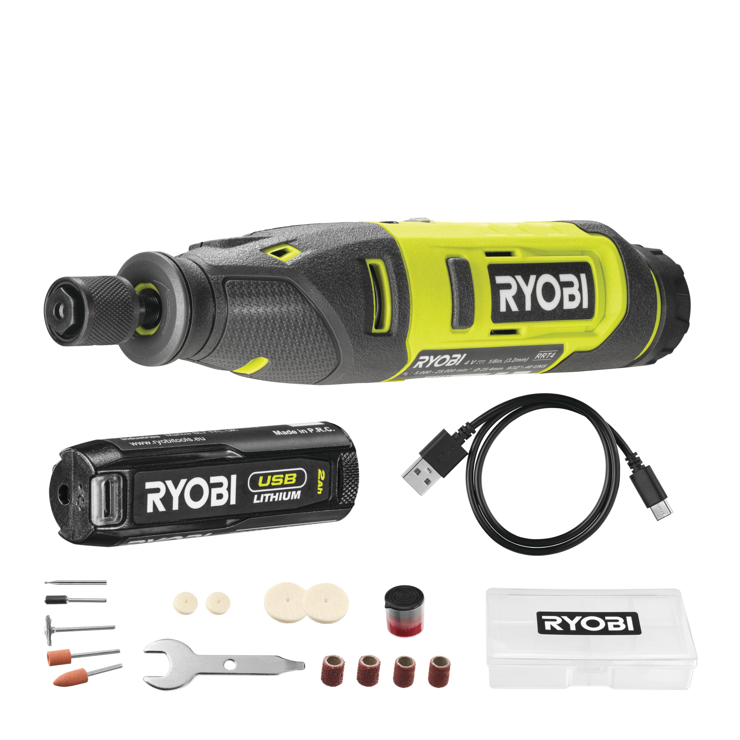 Pack RYOBI Combo 9 outils - 2 batteries 5.0Ah et 2.0Ah - 1