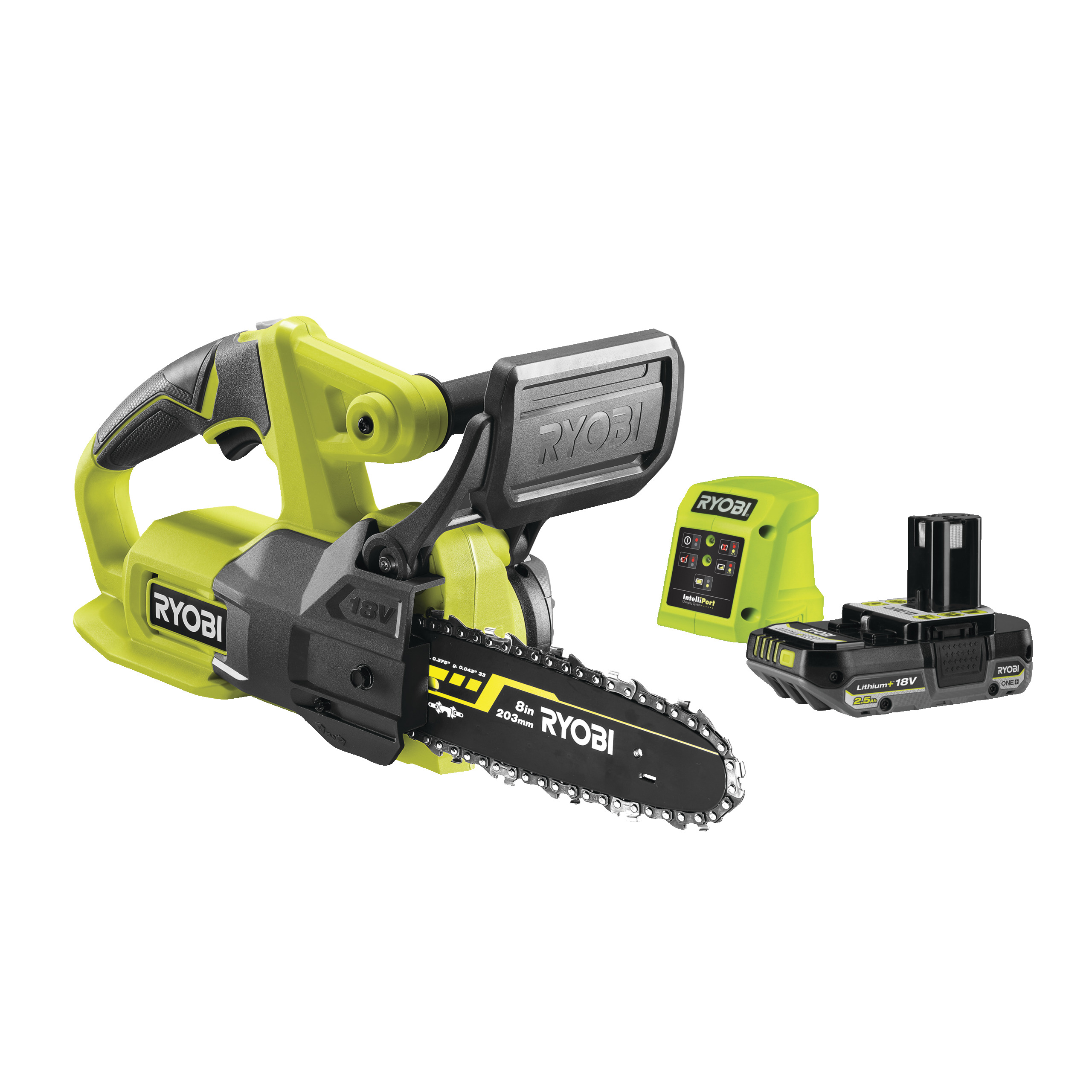 18V ONE+™ Cordless 20cm Compact Chainsaw Starter Kit (1 x 2.5Ah)_snippet_video_1