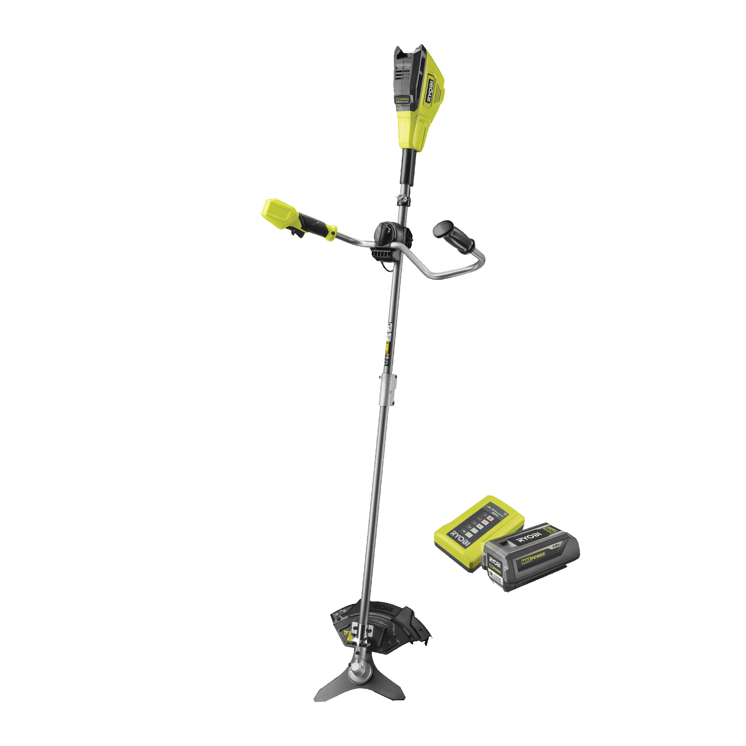 Desbrozadora sin escobillas de 30cm con empuñadura abierta MAX POWER™ (1x 4.0Ah)_hero_11