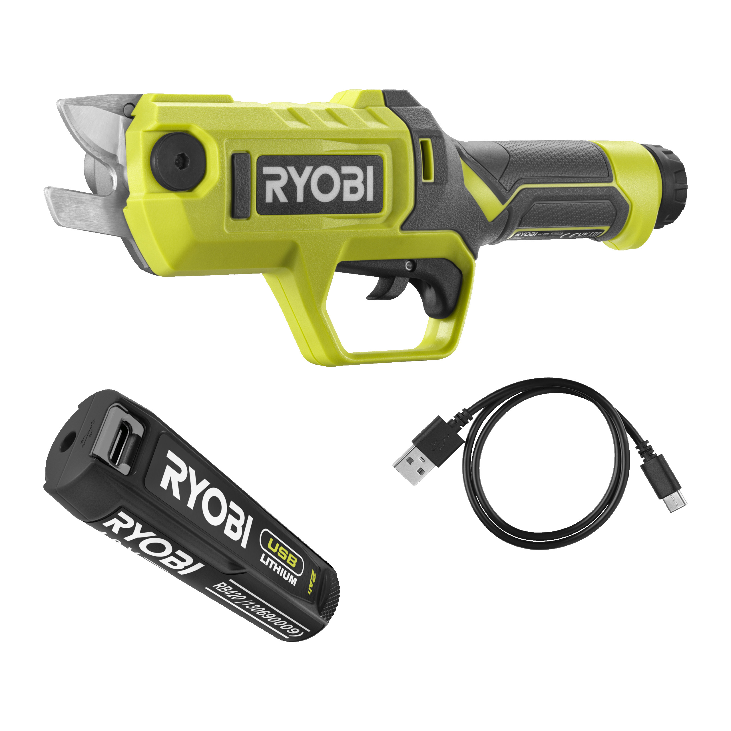 4V USB Lithium™ Cordless Secateurs (1 x 4V 2.0Ah)_hero_10